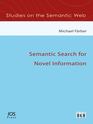 cover image of Semantic Search for Novel Information